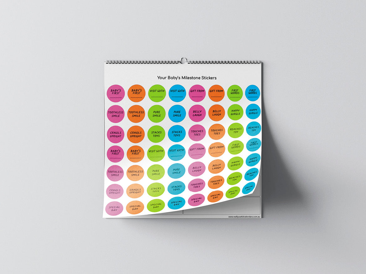 Baby Calendar 2025: Ideal Baby Shower Gift or for new parents, track pregnancy through to birth.